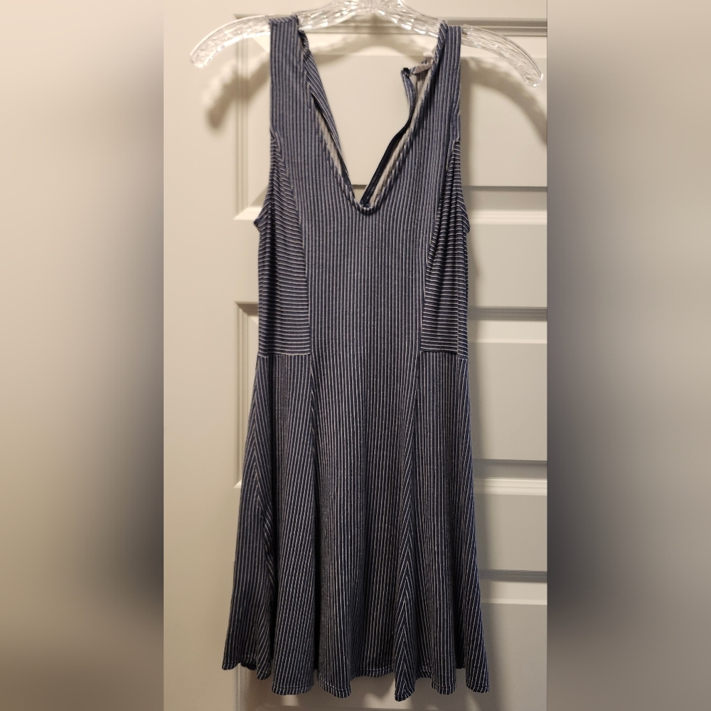 BCBGeneration Striped Sleeveless Dress